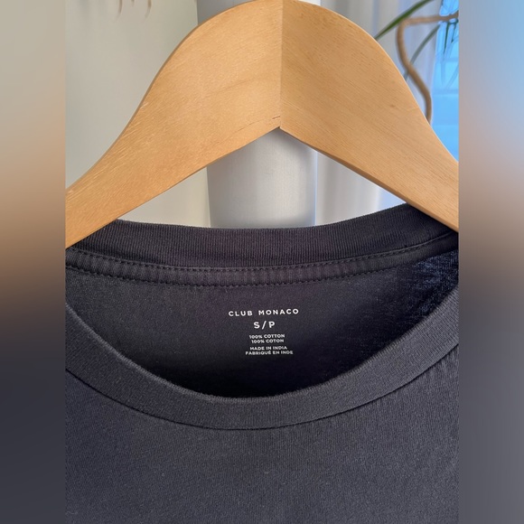 Black Club Monaco Long Sleeve - Picture 2 of 2